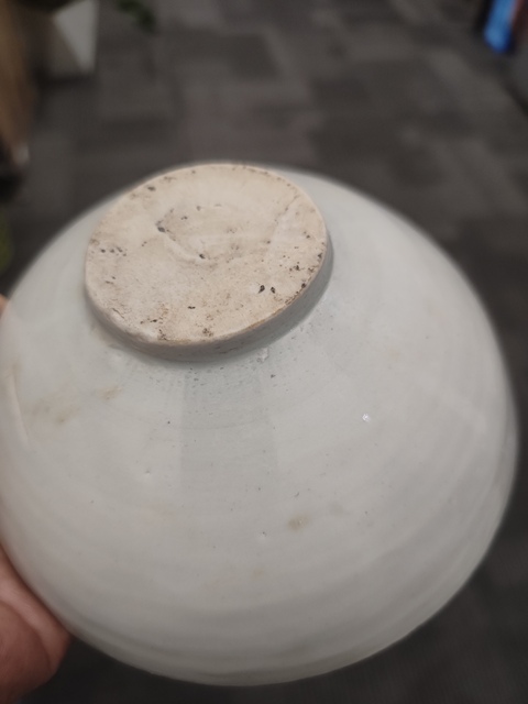 古玩陶瓷青白釉碗真品鑒賞圖