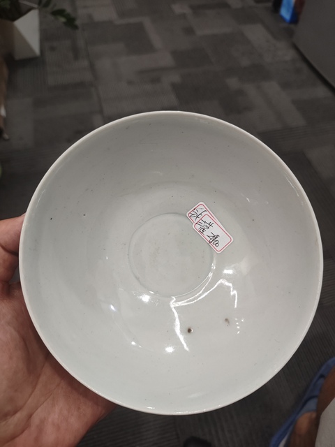 古玩陶瓷青白釉碗真品鑒賞圖
