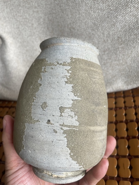 古玩陶瓷唐茶葉末釉罐子真品鑒賞圖