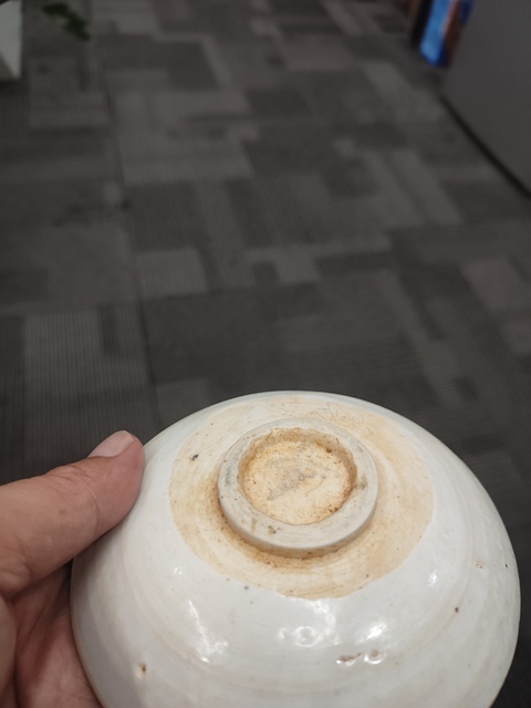 古玩陶瓷白釉碗真品鑒賞圖