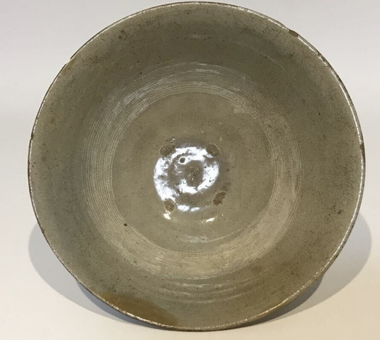古玩陶瓷青釉撇口碗真品鑒賞圖