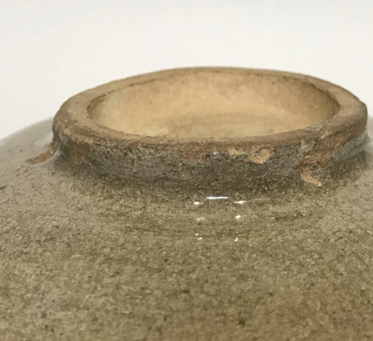 古玩陶瓷青釉撇口碗真品鑒賞圖