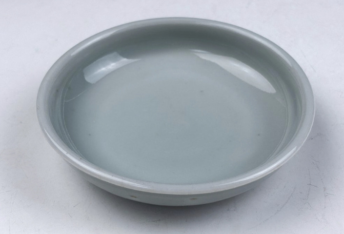 古玩陶瓷冬青釉水洗真品鑒賞圖