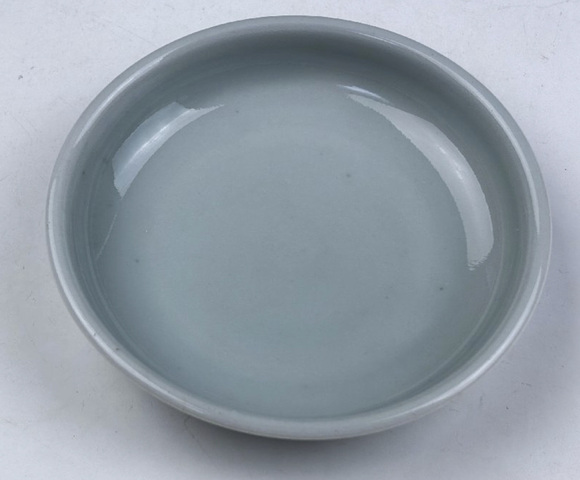 古玩陶瓷冬青釉水洗真品鑒賞圖