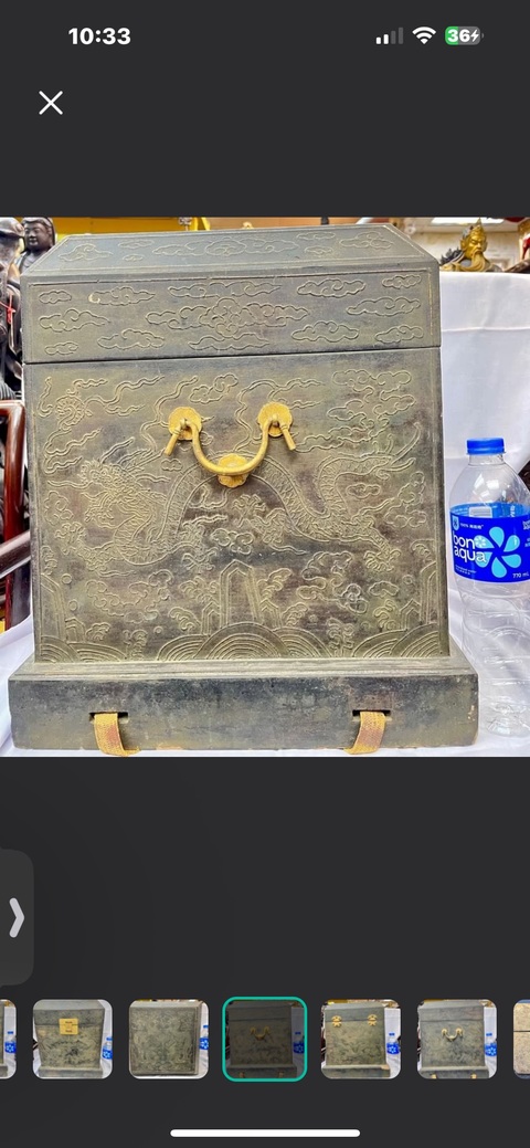 古玩雜項印匣真品鑒賞圖