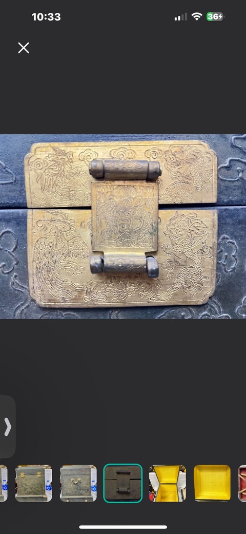 古玩雜項印匣真品鑒賞圖