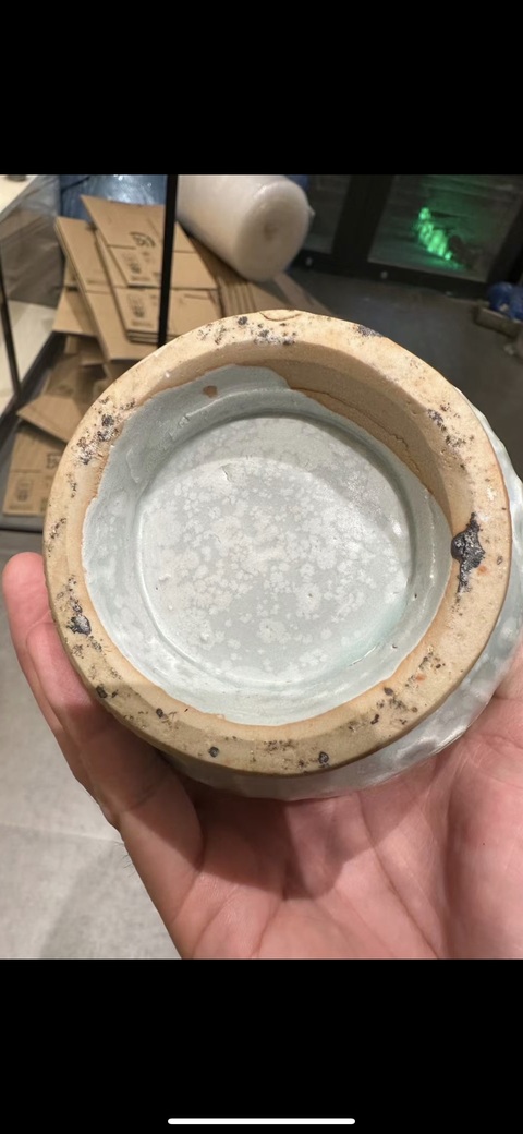 古玩陶瓷圖片初看元代疏府釉執(zhí)壺真品鑒賞圖