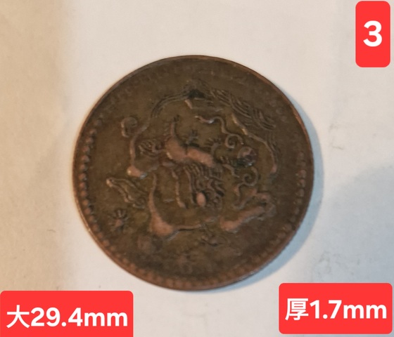 古玩錢幣西藏銅幣真品鑒賞圖