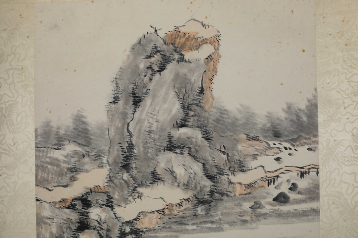 古玩字畫山水真品鑒賞圖