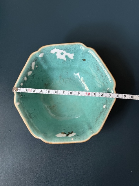 古玩陶瓷清·同治本朝云鶴紋粉彩花口小碗拍賣，當前價格1800元
