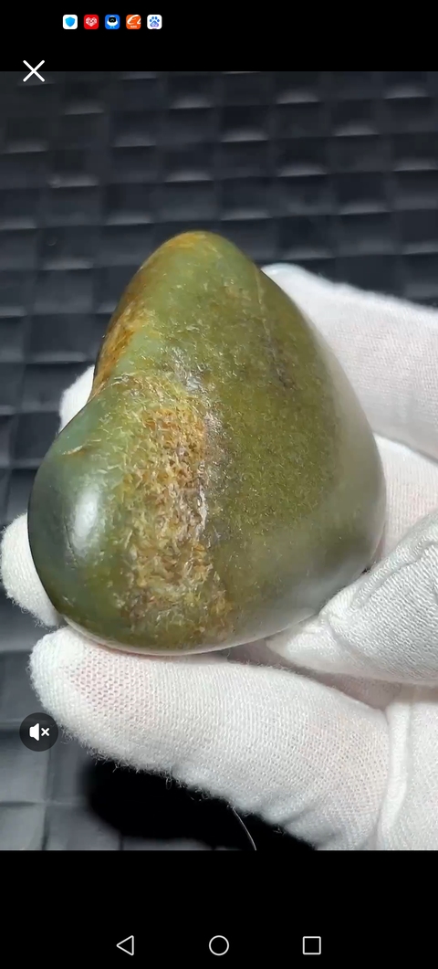古玩玉器和田玉籽料原石真品鑒賞圖