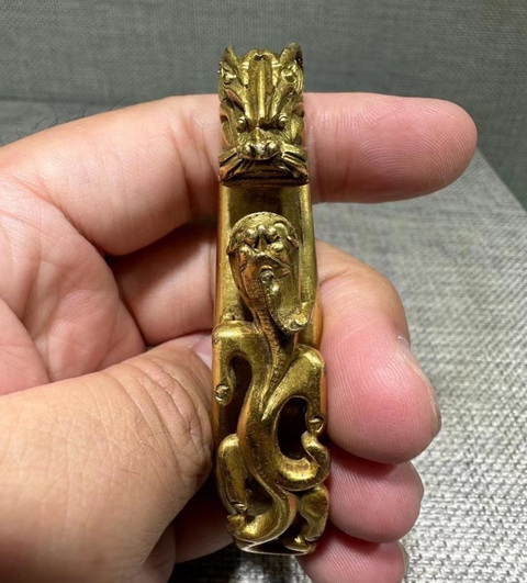 古玩雜項(xiàng)帶鉤真品鑒賞圖