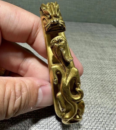 古玩雜項(xiàng)帶鉤真品鑒賞圖