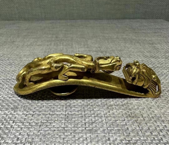 古玩雜項(xiàng)帶鉤真品鑒賞圖