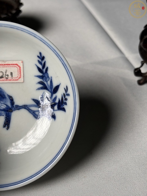 古玩陶瓷青花盤真品鑒賞圖