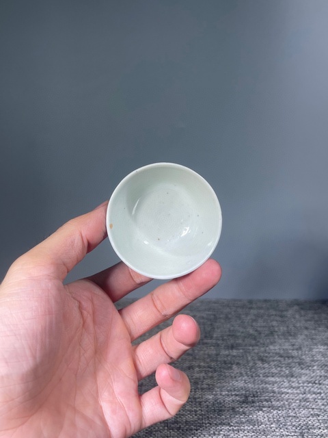 古玩陶瓷清晚期.青花三星高照杯拍賣,當(dāng)前價格588元