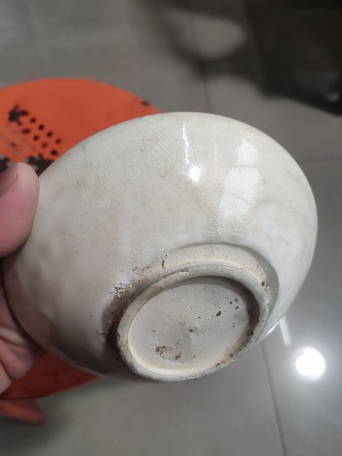 古玩陶瓷白釉碗真品鑒賞圖