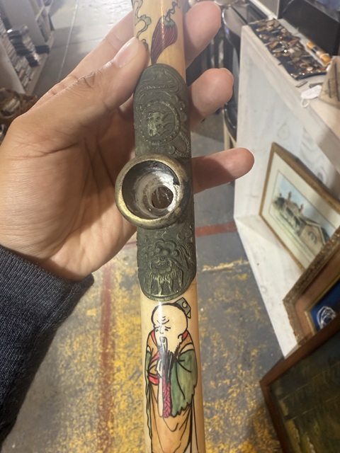 古玩雜項鴉片槍真品鑒賞圖