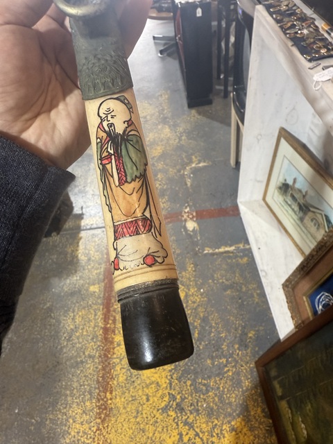 古玩雜項鴉片槍真品鑒賞圖