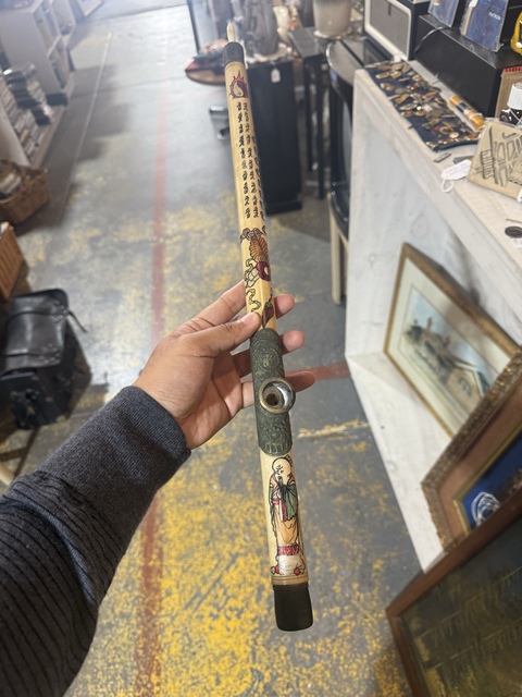 古玩雜項鴉片槍真品鑒賞圖