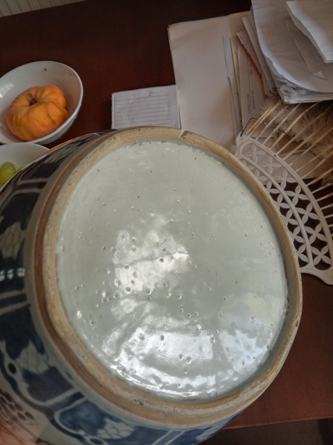 古玩陶瓷雜寶紋青花罐真品鑒賞圖