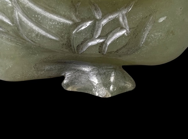 古玩玉器鴛鴦擺件真品鑒賞圖