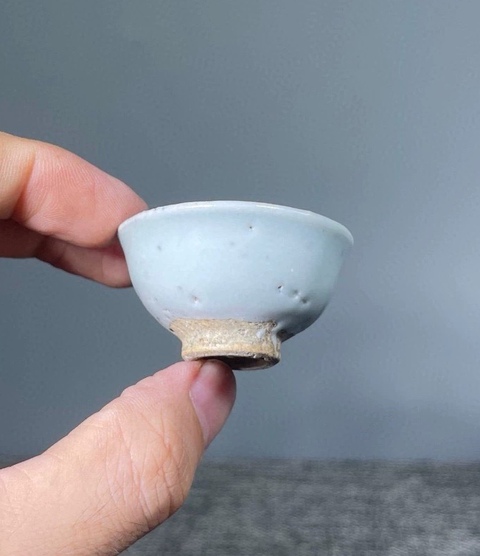 古玩陶瓷白釉杯真品鑒賞圖