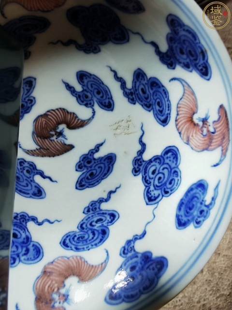 古玩陶瓷洪福齊天盤真品鑒賞圖