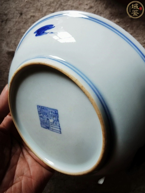 古玩陶瓷洪福齊天盤真品鑒賞圖