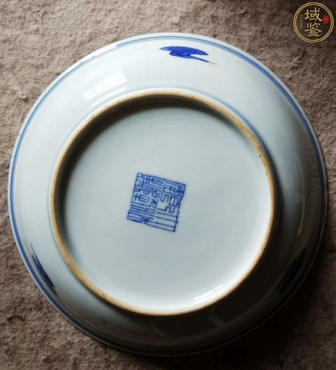 古玩陶瓷洪福齊天盤真品鑒賞圖