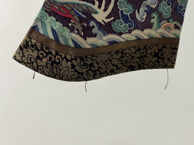 古玩雜項緙絲蟒袍真品鑒賞圖