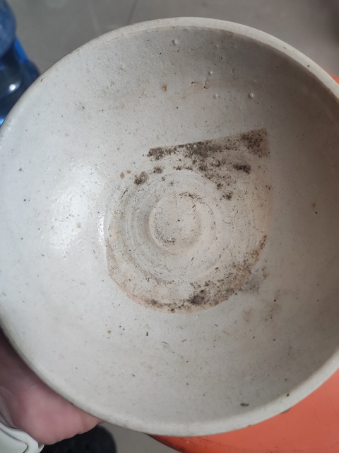 古玩陶瓷澀圈圈足疊燒工藝碗真品鑒賞圖