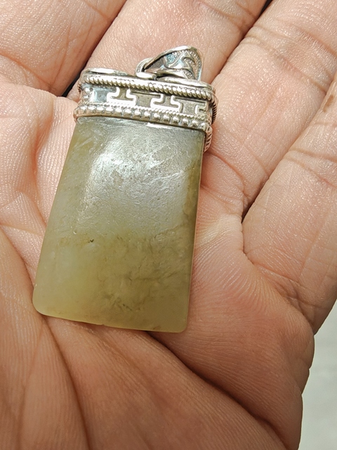 古玩玉器仿古玉斧真品鑒賞圖