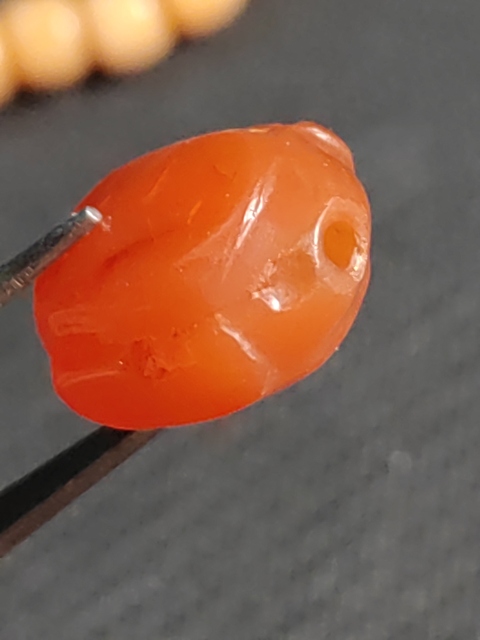 古玩玉器老配珠真品鑒賞圖