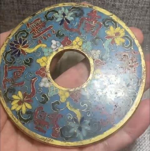 古玩雜項琺瑯真品鑒賞圖