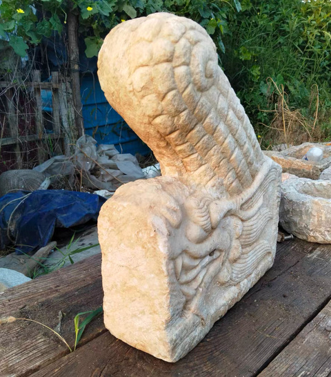 古玩雜項龍擺件真品鑒賞圖