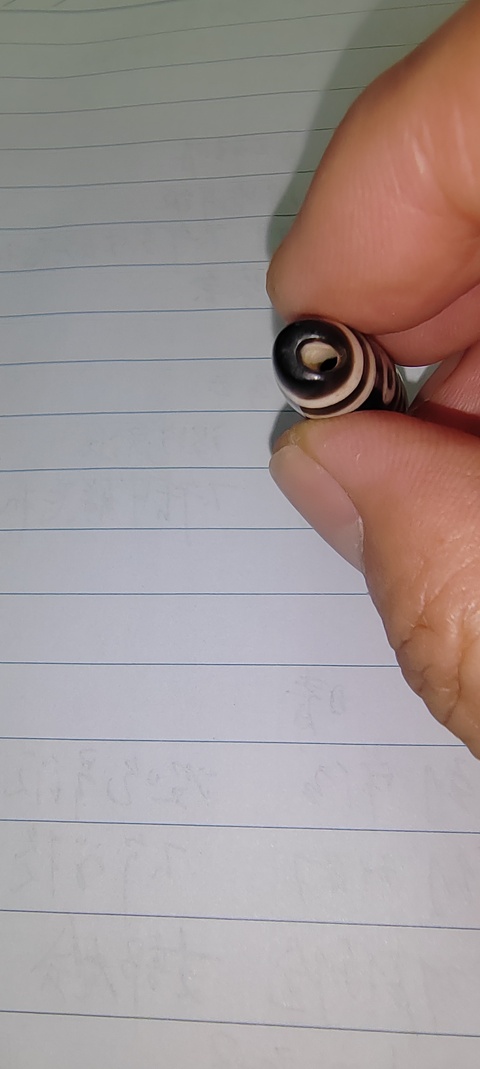 古玩玉器老料器天珠拍賣,當前價格260元
