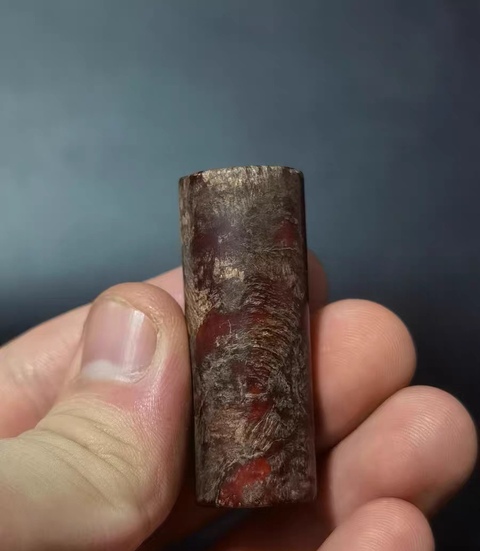 古玩玉器仿古玉勒子真品鑒賞圖