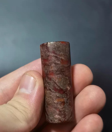 古玩玉器仿古玉勒子真品鑒賞圖