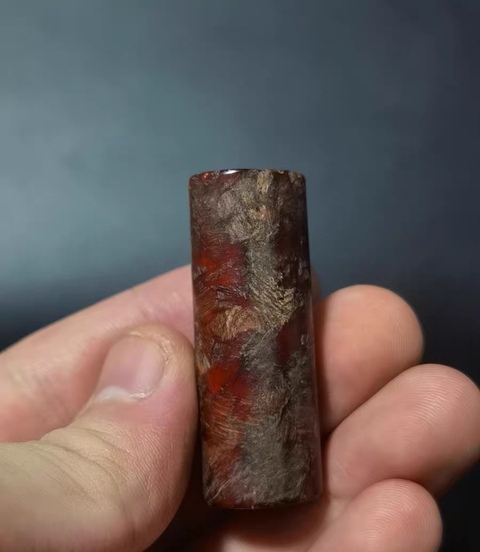 古玩玉器仿古玉勒子真品鑒賞圖
