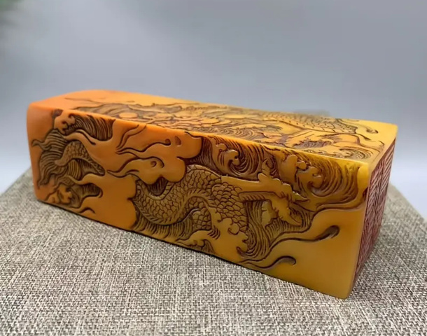 古玩玉器壽山石印章真品鑒賞圖