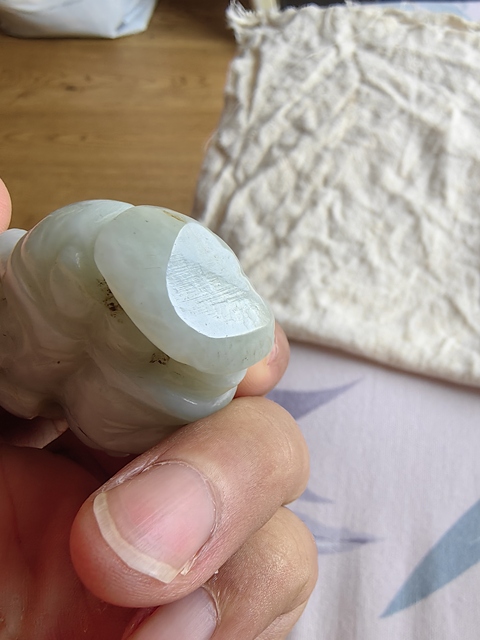 古玩玉器和田玉雕“童子把件”拍賣,當前價格1200元