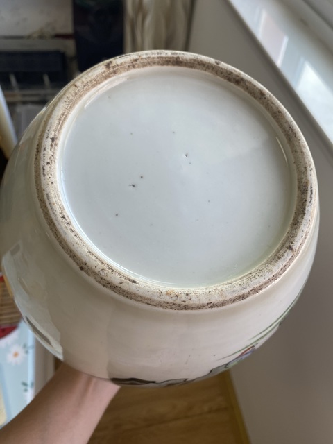 古玩陶瓷民國粉彩四愛圖罐真品鑒賞圖