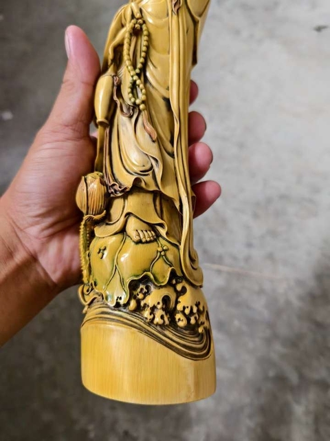 古玩雜項***觀音立像拍賣,當前價格16000元