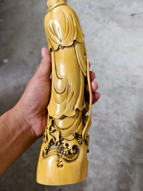 古玩雜項***觀音立像拍賣,當前價格16000元