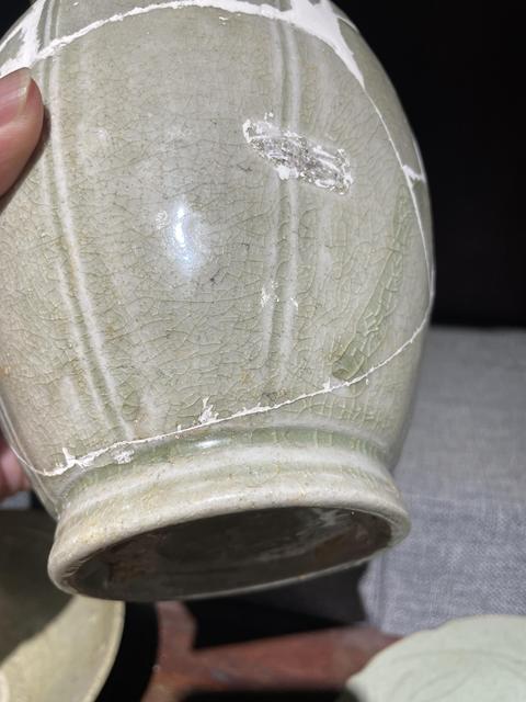 古玩陶瓷北宋，青瓷執壺拍賣，當前價格5200元