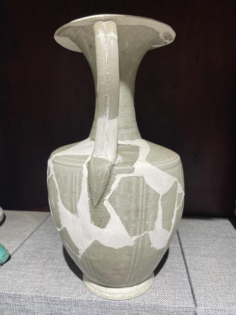 古玩陶瓷北宋，青瓷執壺拍賣，當前價格5200元