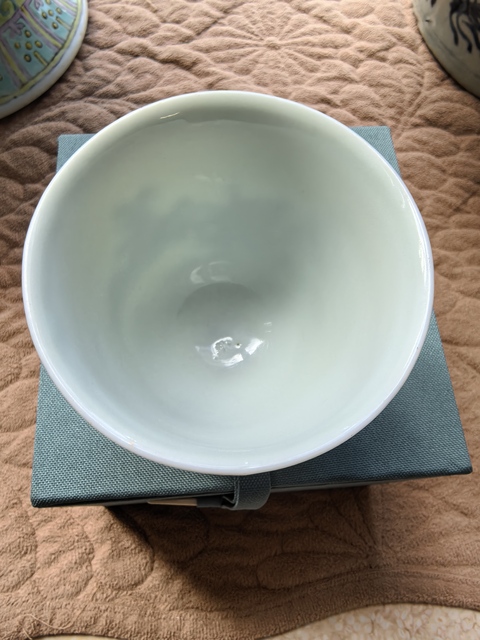 古玩陶瓷青花人物故事杯（日本瓷）真品鑒賞圖