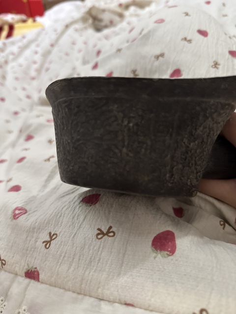 古玩銅器民國銅熨斗真品鑒賞圖