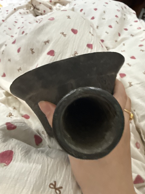 古玩銅器民國銅熨斗真品鑒賞圖